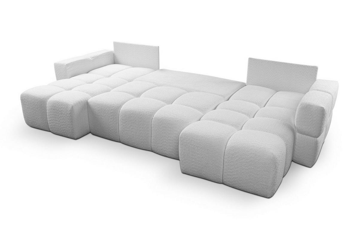 WOHNLANDSCHAFT U-Form Beige WOLKS - Beige, Textil (340/90/165cm) - Compleo24