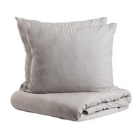 BETTWÄSCHE Gossy grau 160/200 cm - Grau, Textil (160/200cm) - Homla