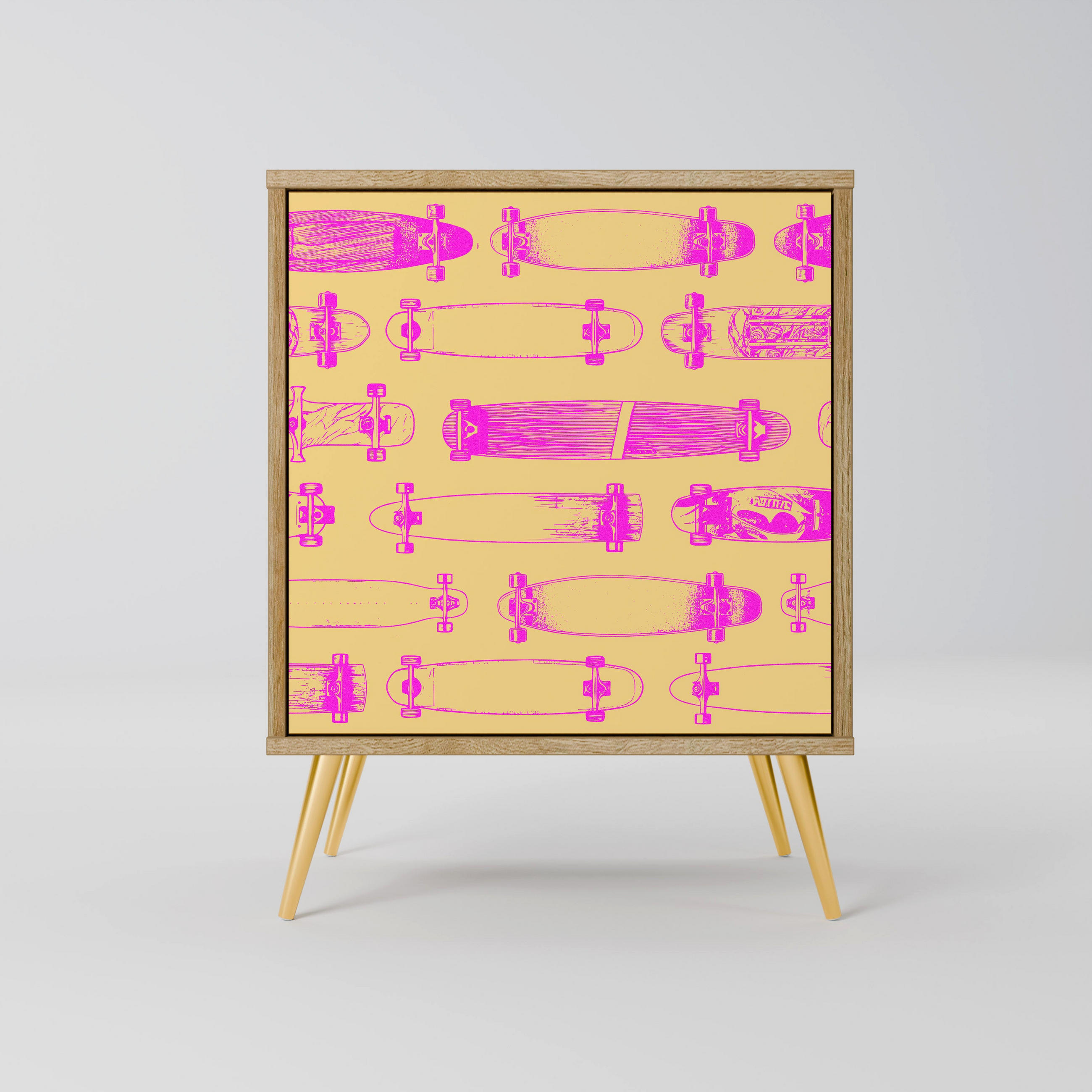 SpaceRebels Sideboard Eiche 57.5x75.5x42 cm