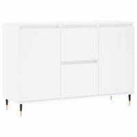 SIDEBOARD Weiß 101,5x35x70 cm Holzwerkstoff - Weiß, Holzwerkstoff (104/70/35cm) - furnicato
