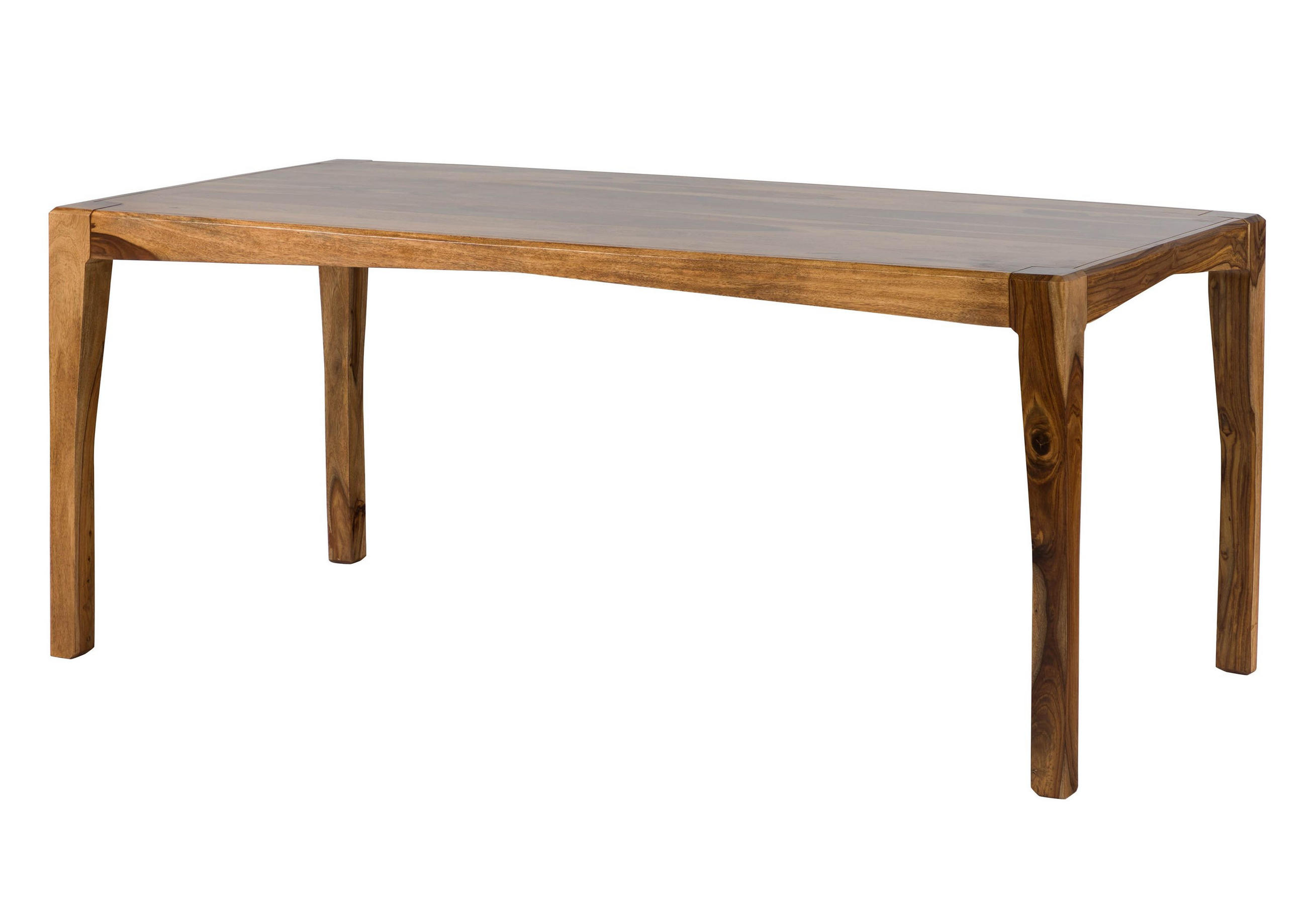 ESSTISCH Sheesham 180x85x77 braun lackiert ANCONA #0103 - Braun, Holz (180/85/77cm) - Massivmoebel24