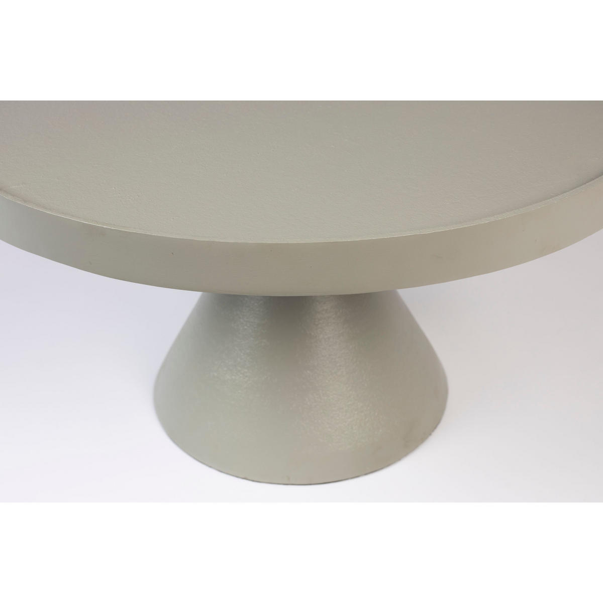 COUCHTISCH Floss Rund 60 cm Grau - Grau, Metall (60/60/33cm) - Zuiver