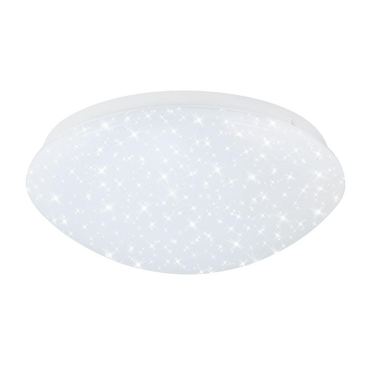 LED DECKENLEUCHTE Sterneneffekt Weiß - Weiß, Metall (28/28/6.5cm) - Briloner