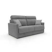 SCHLAFSOFA Margot - Grau, Textil (196/102/97cm) - Divani.store