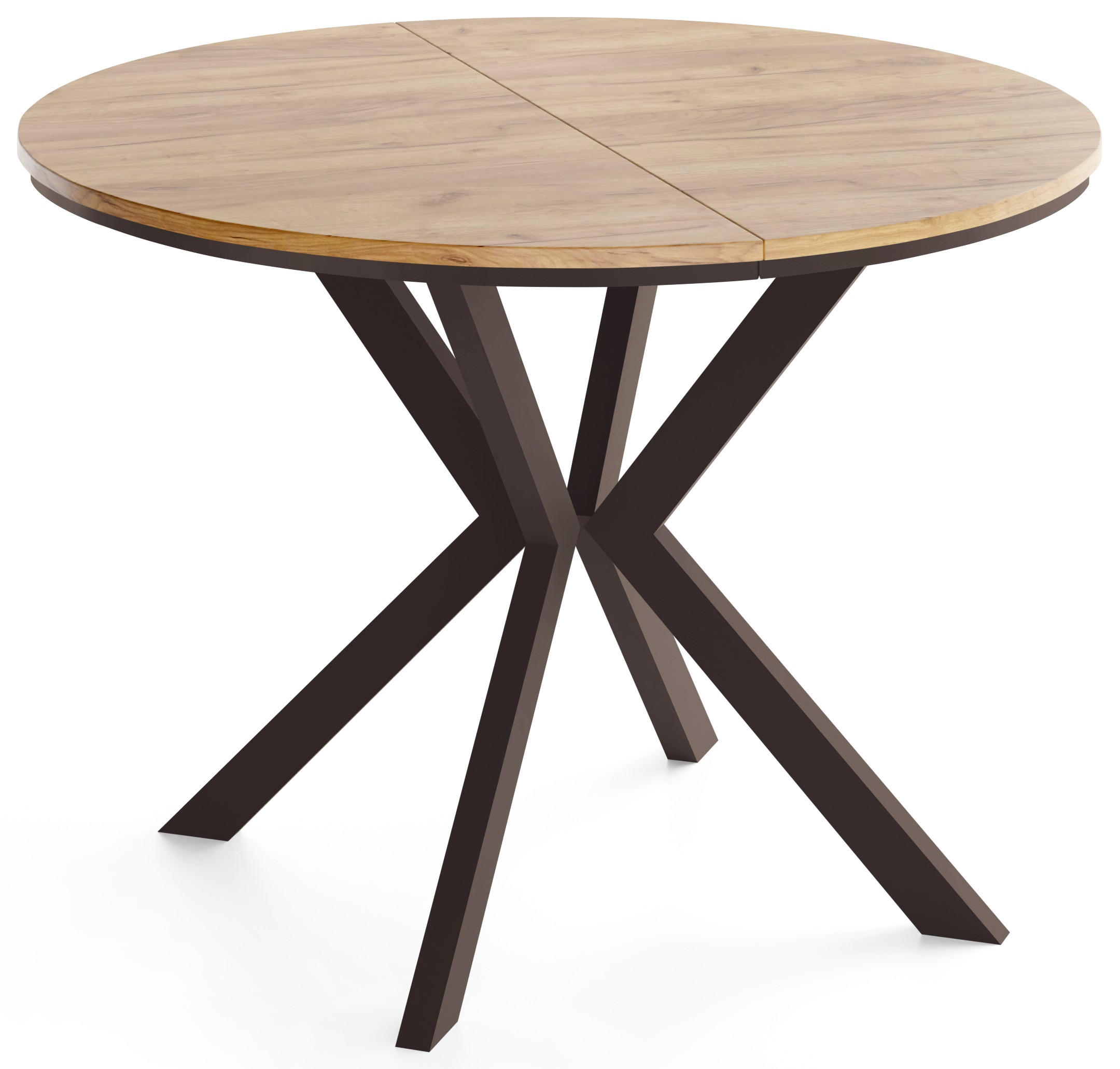 WFL Group Esstisch Eiche Wotan 130x76x90 cm