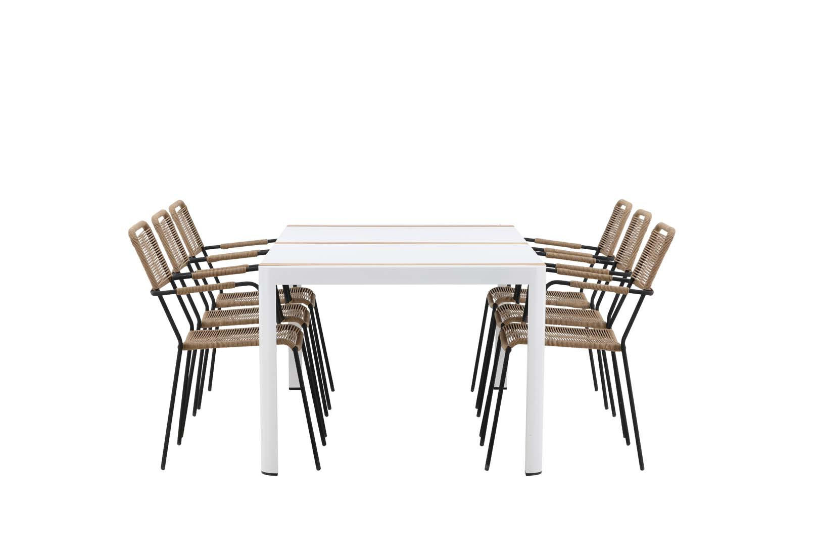 GARTENSET braun - Braun, Holzwerkstoff - ebuy24
