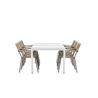GARTENSET braun - Braun, Holzwerkstoff - ebuy24