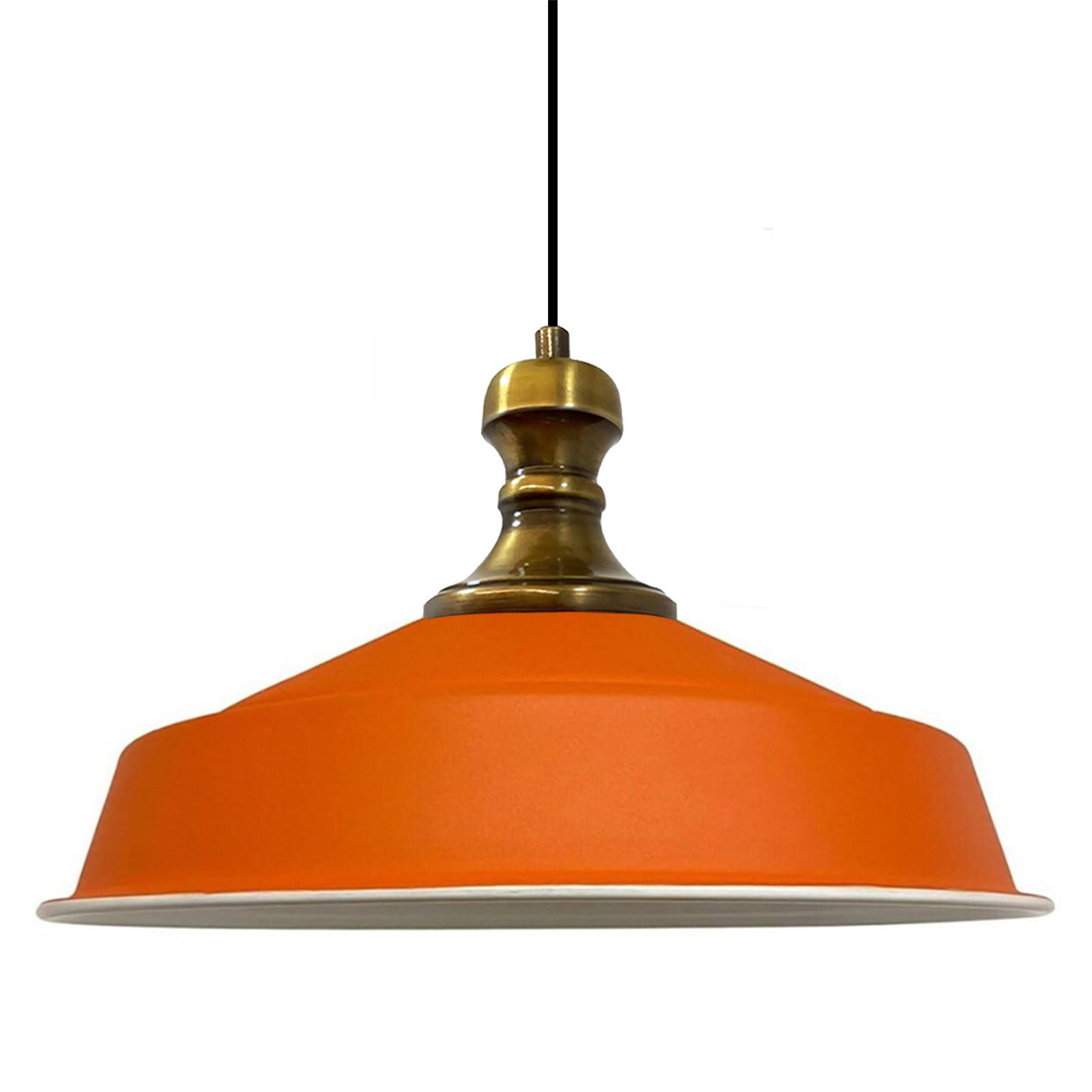 PENDELLEUCHTE Asletl-Knob 41/28 - Orange, Metall (41/41/28cm) - Bamyum