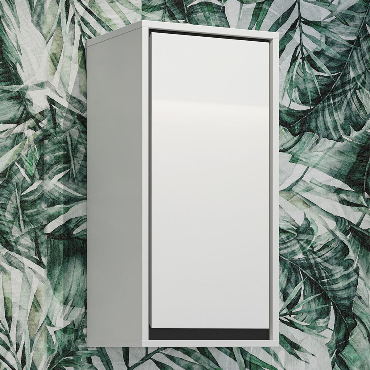 SKŘÍŇ 1DVEŘOVÁ Sophéa Bílá - bílá, kompozitní dřevo (35/72/30cm) - Petits-meubles