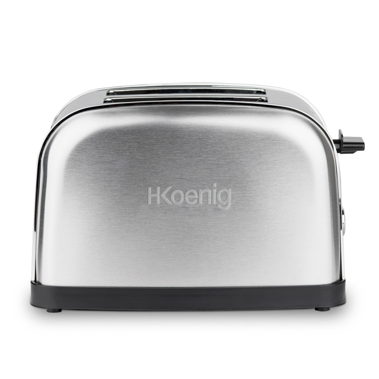 TOASTER TOAS7 Silber, mit 2 Schlitzen - Grau, Metall (28/18.5/16.3cm) - HKoenig