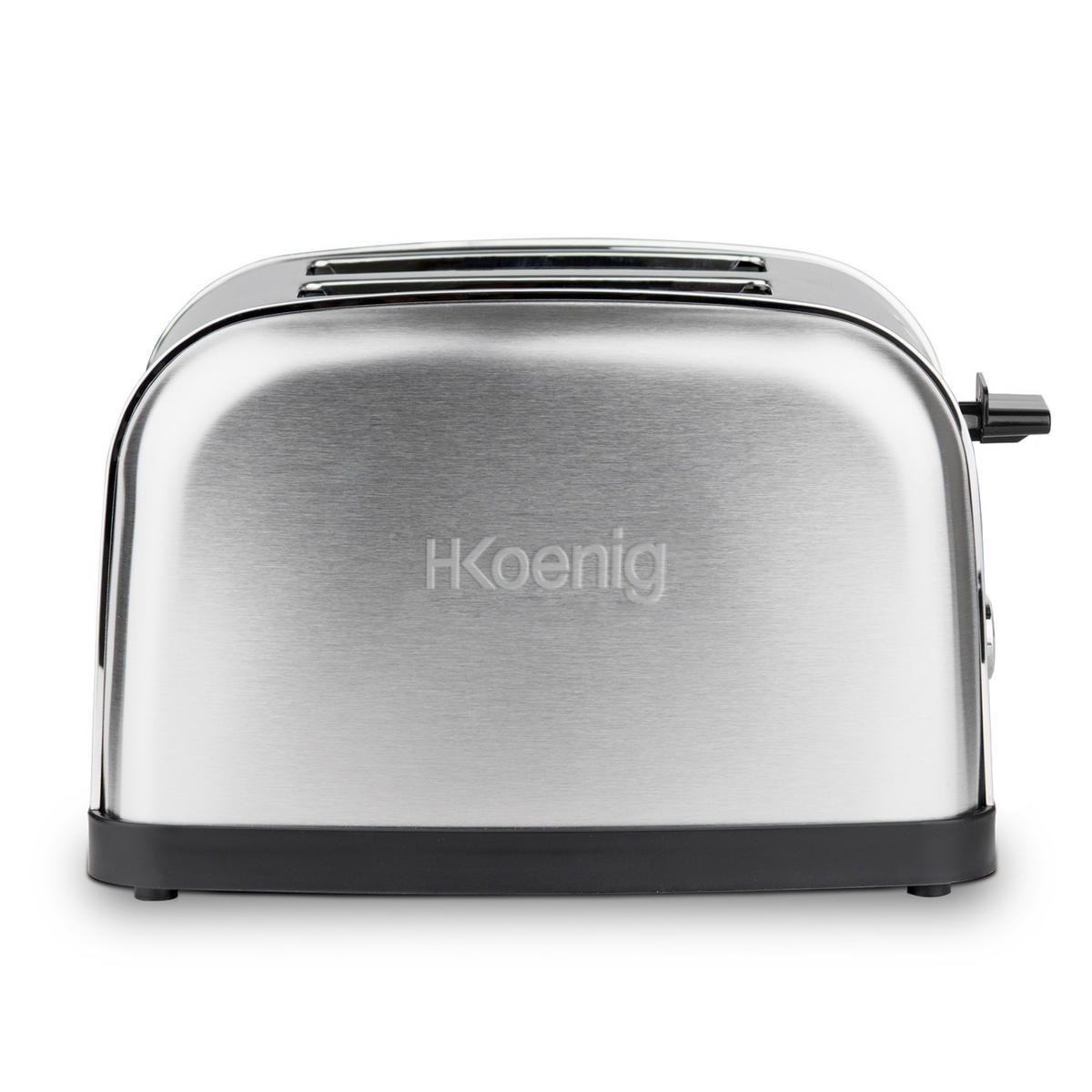 TOASTER TOAS7 Silber, mit 2 Schlitzen - Grau, Metall (28/18.5/16.3cm) - HKoenig