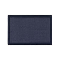 FUSSMATTE Sana Blau 40x60 cm - Blau, Textil (40/60cm) - benuta Nest
