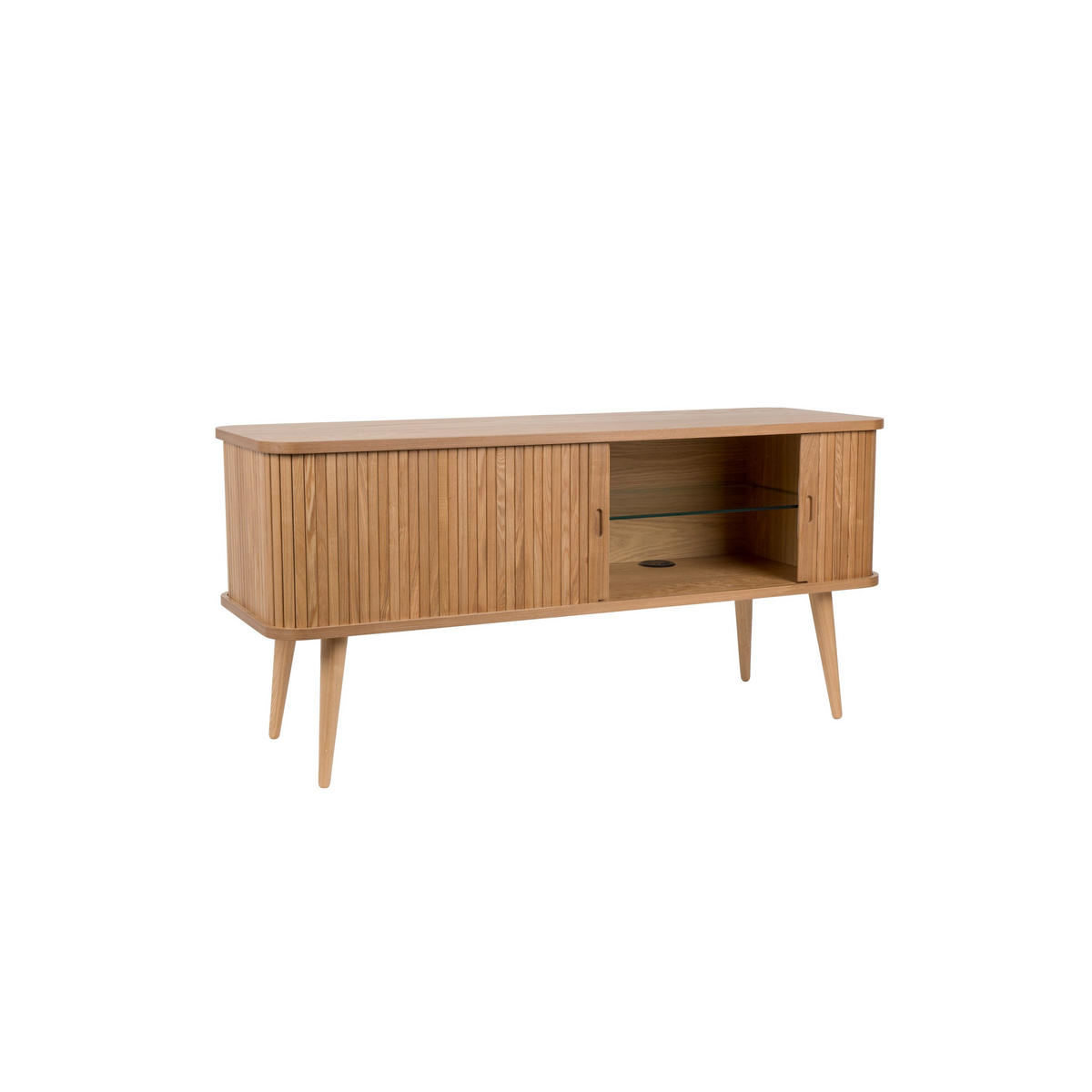 SIDEBOARD Barbier Natur - Naturfarben, Holzwerkstoff (120/57.5/40cm) - Zuiver
