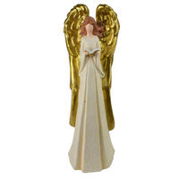 FIGUR Santa Lila Creme Keramik - Beige, Keramik (20/60/22cm) - Mondex