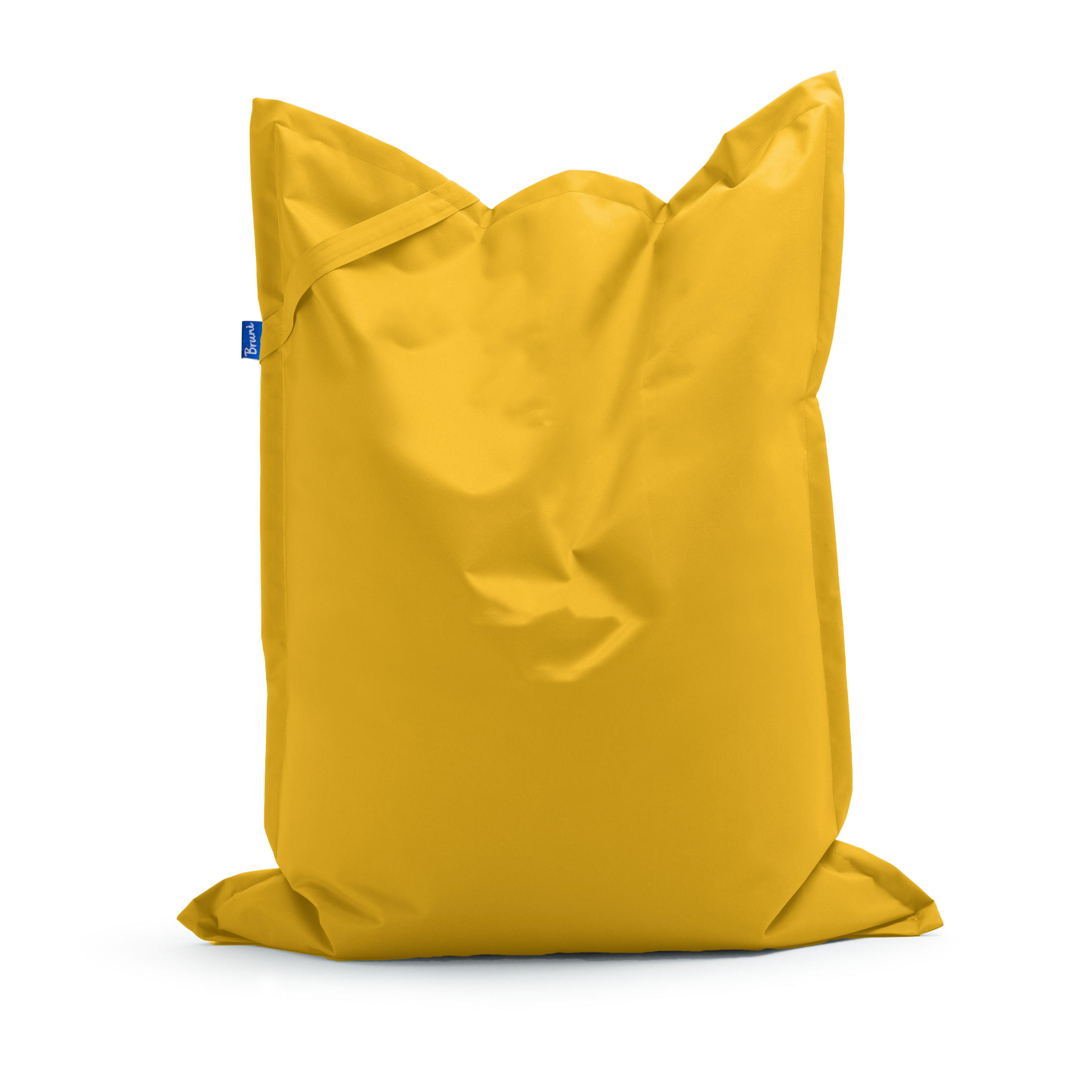 KINDER-SITZSACK Caree Kids gelb für Indoor und Outdoor - Gelb, Textil (140/100/30cm) - Bruni