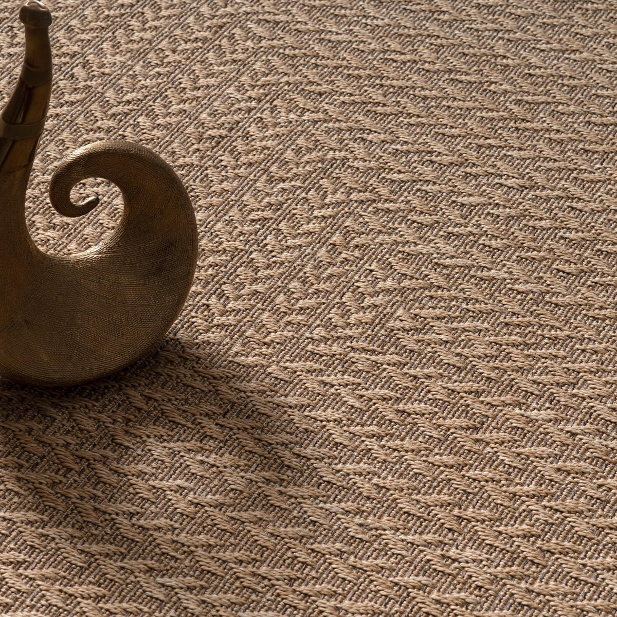 TEPPICH Kurzflor Unifarben Wohnzimmer schmutzabweisend Beige Rechteckig 200x290 - Beige, Textil (200/290cm) - KADIMA DESIGN