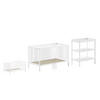 BABYZIMMER Set Kara-lynn 5 Komplettset Massivholz Buche Weiß - Weiß, Holz (223/95/76cm) - 58aufmkessel