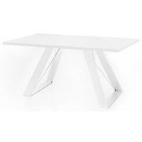 ESSTISCH Colter Weiß rechteckig ausziehbar, Weiß 140-240/80/76 cm - Weiß, Holzwerkstoff/Metall (140/80/76cm) - WFL GROUP