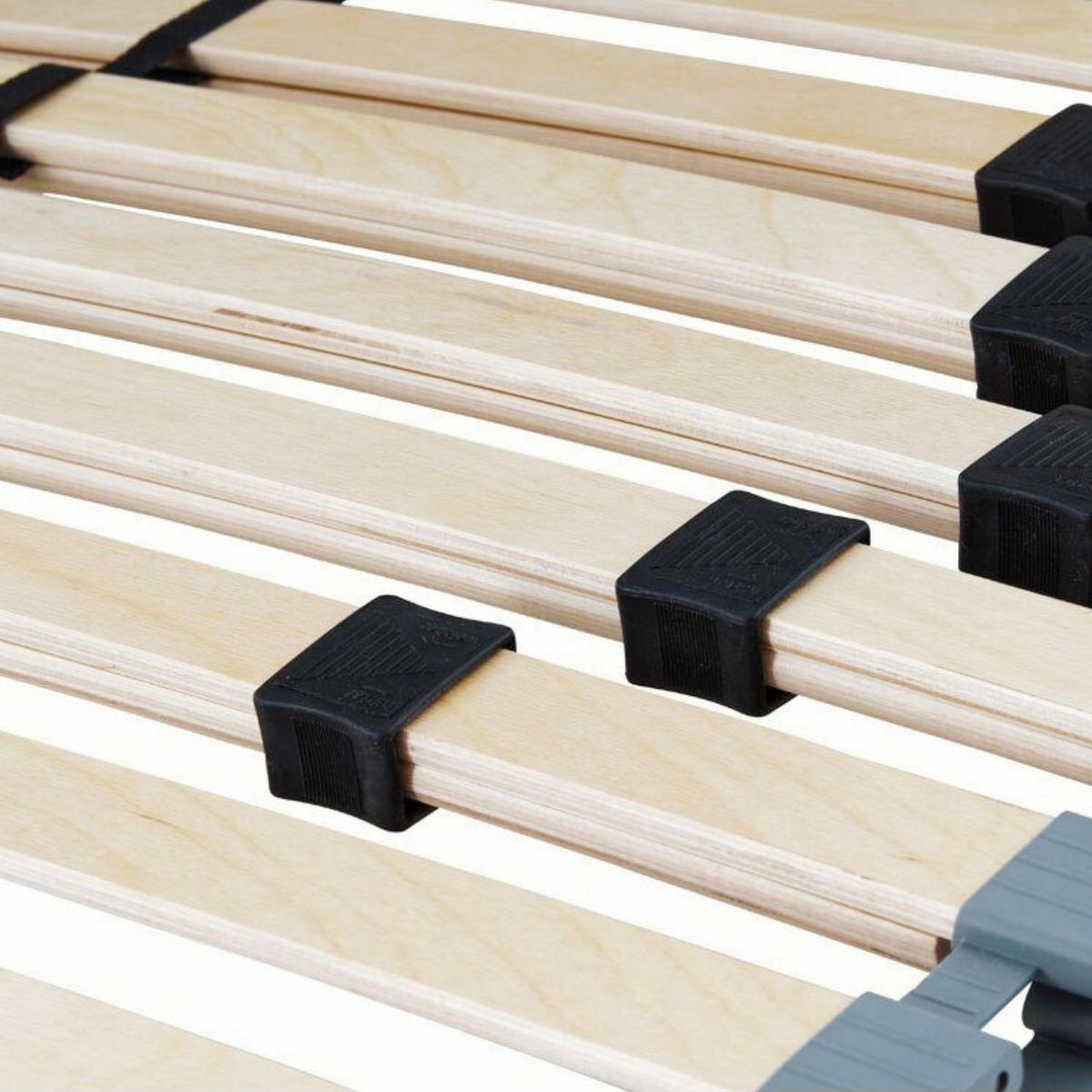 LATTENROST 120x200 cm, Kopfteil verstellbar, Buche Lattenrahmen - Buchefarben/Braun, Holz (120/200cm) - Sleepneo