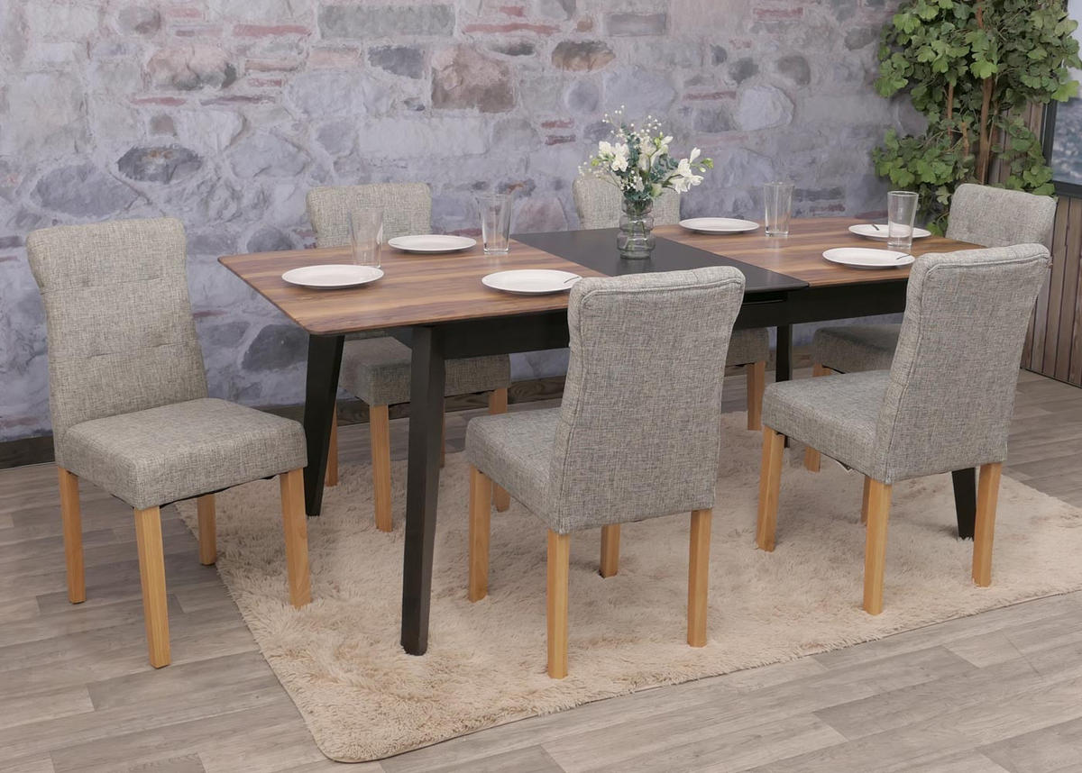 ESSZIMMERSTUHL Grau 2er-Set - Grau, Textil (41/88/55cm) - MCW