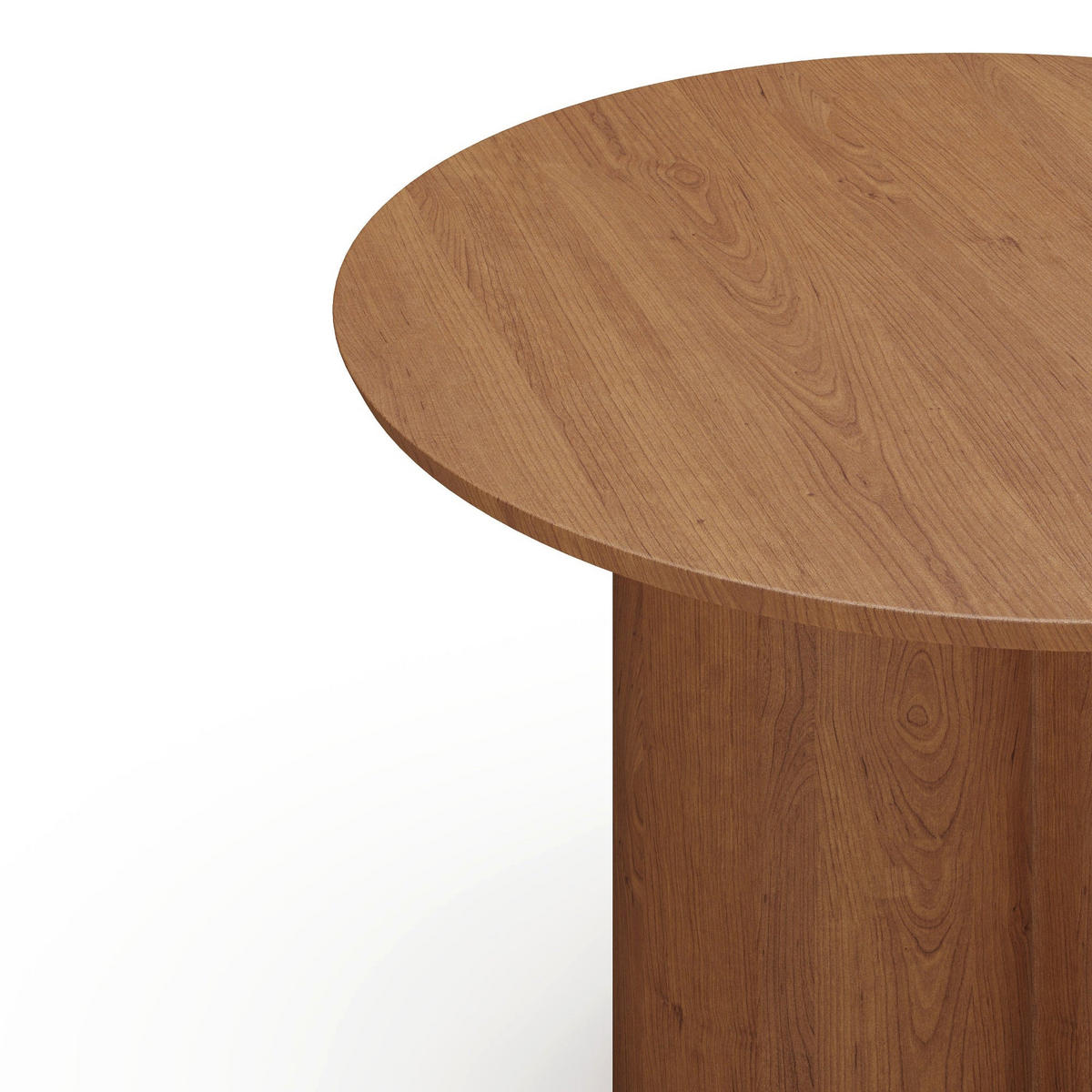 COUCHTISCH Sperrholz Nussbaum 78cm - Braun, Holz (78/78/35cm) - Sia Home