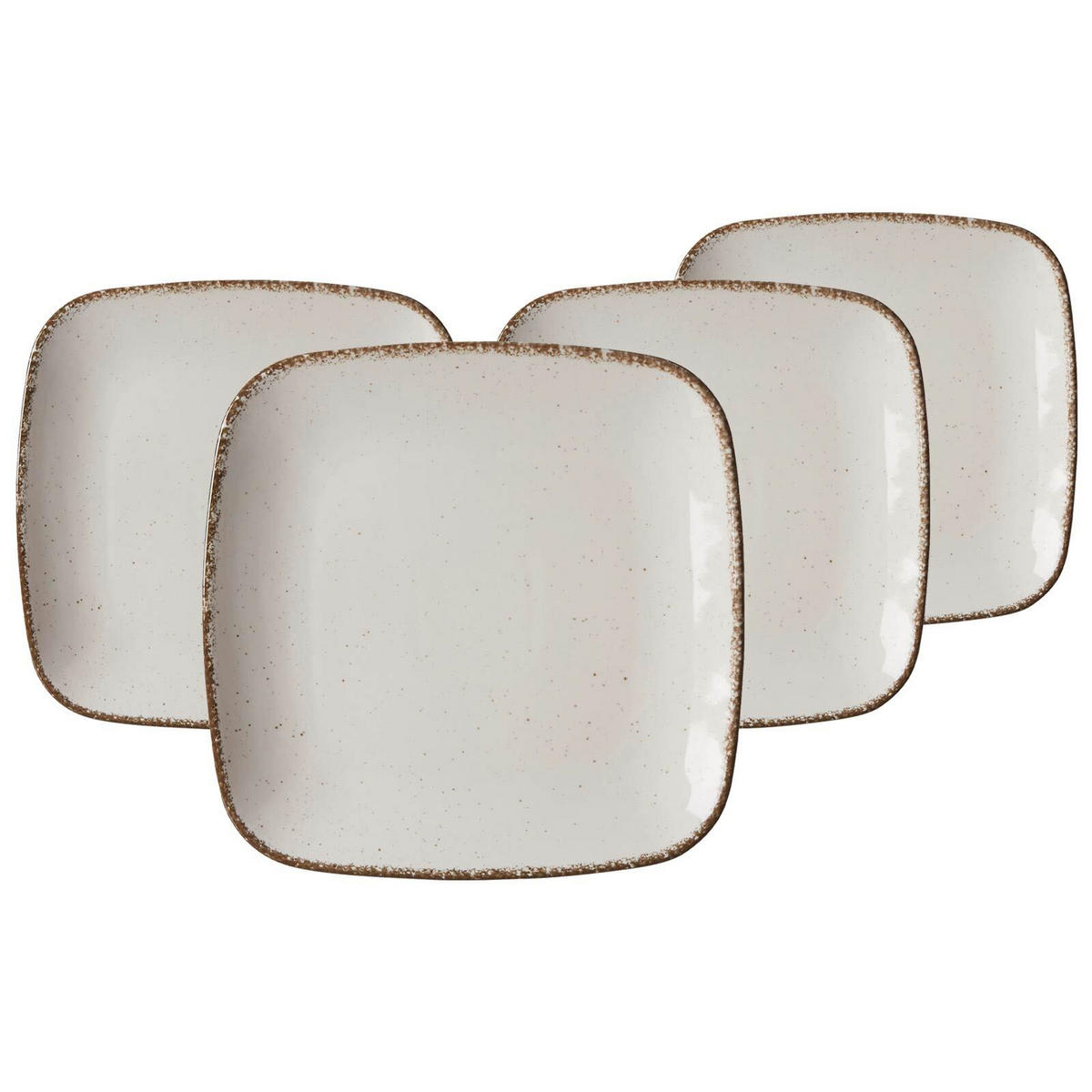 DESSERTTELLER Casa Beige ø 22,5 cm 4er Set - Beige, Keramik (22.5cm) - Ritzenhoff Breker