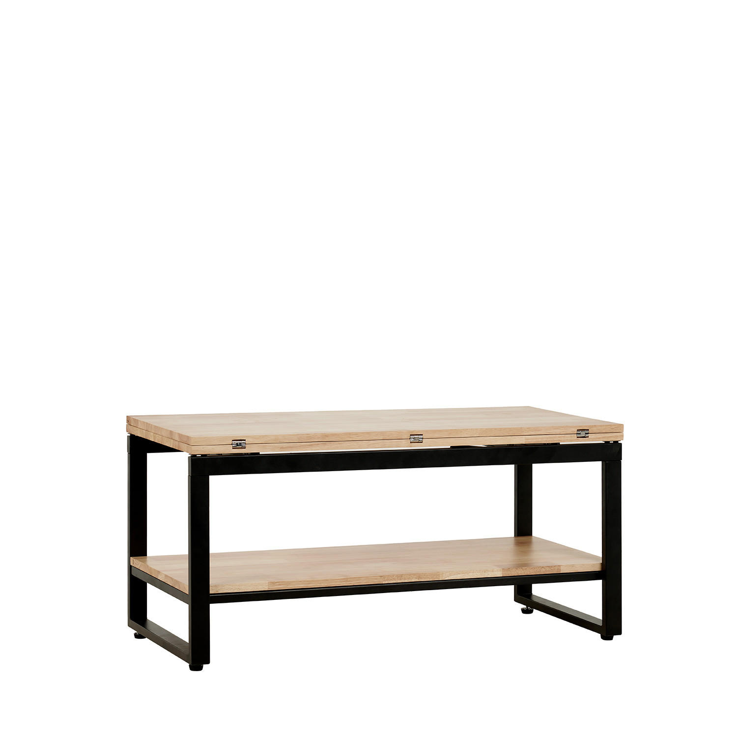 Klast Home Couchtisch Schwarz 100x49x45 cm