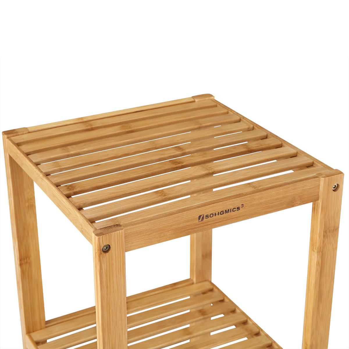 KÜCHENREGAL AUS BAMBUS - Eukalyptusholzfarben, Holz (33/146/33cm) - Hansiro