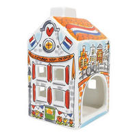 TEELICHTHALTER Holland in Bunt - 14,50cm - Multicolor, Keramik (8.5/14.5/8.3cm) - Blond Amsterdam