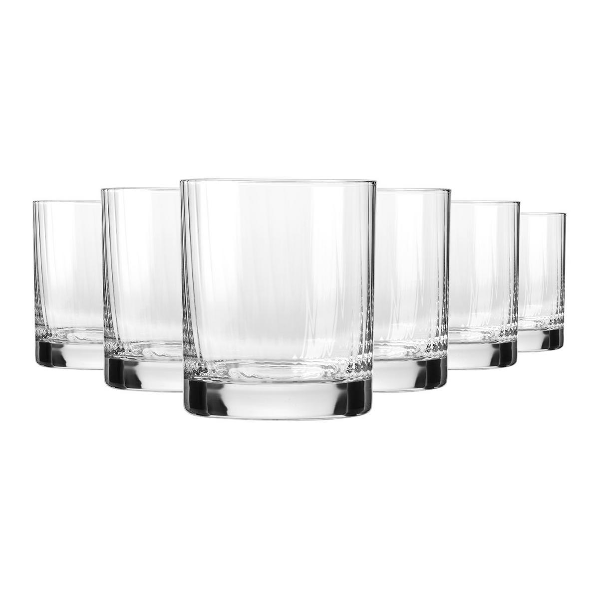 WASSERGLÄSER XNO, 6er-Set, 260 ml - Transparent, Glas (0.26L) - Krosno Glass