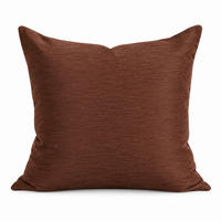 KISSENBEZUG Canada 40/40 cm meliert Braun - Braun, Textil (40/40cm) - TiborTex