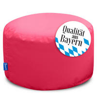 SITZPOUF L pink - Pink, Textil (500/300/500cm) - Bruni