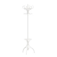 GARDEROBENSTÄNDER Holz weiß - Weiß, Holz (47/181/47cm) - COSTWAY