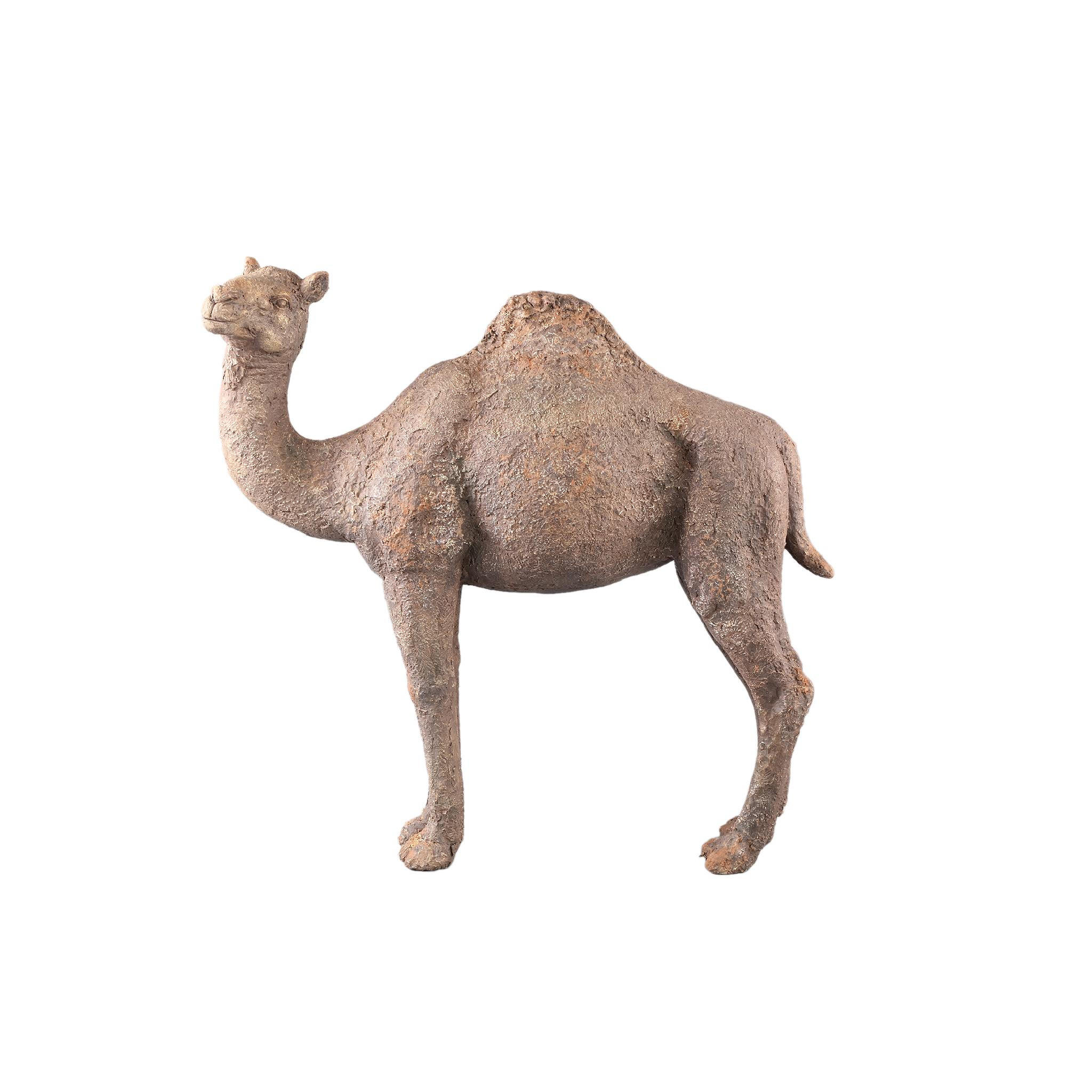 SKULPTUR Amaleah Braun 60/17/54cm - Braun, Textil (17/54/60cm) - PTMD Collection