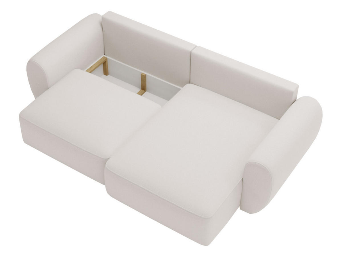 ECKSOFA Suzi - Schwarz, Holzwerkstoff/Kunststoff (147/261cm) - MIRJAN24
