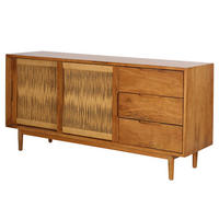 SIDEBOARD - Mango massiv - Naturfarben, Naturmaterialien (160/76/43cm) - home24