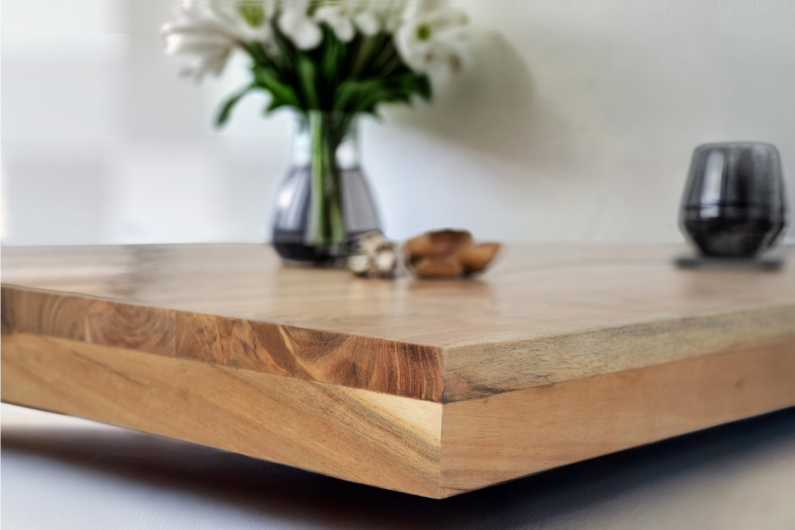 ESSTISCH RIO - Schwarz/Naturfarben, Holz/Metall (85/160/77cm) - SAM