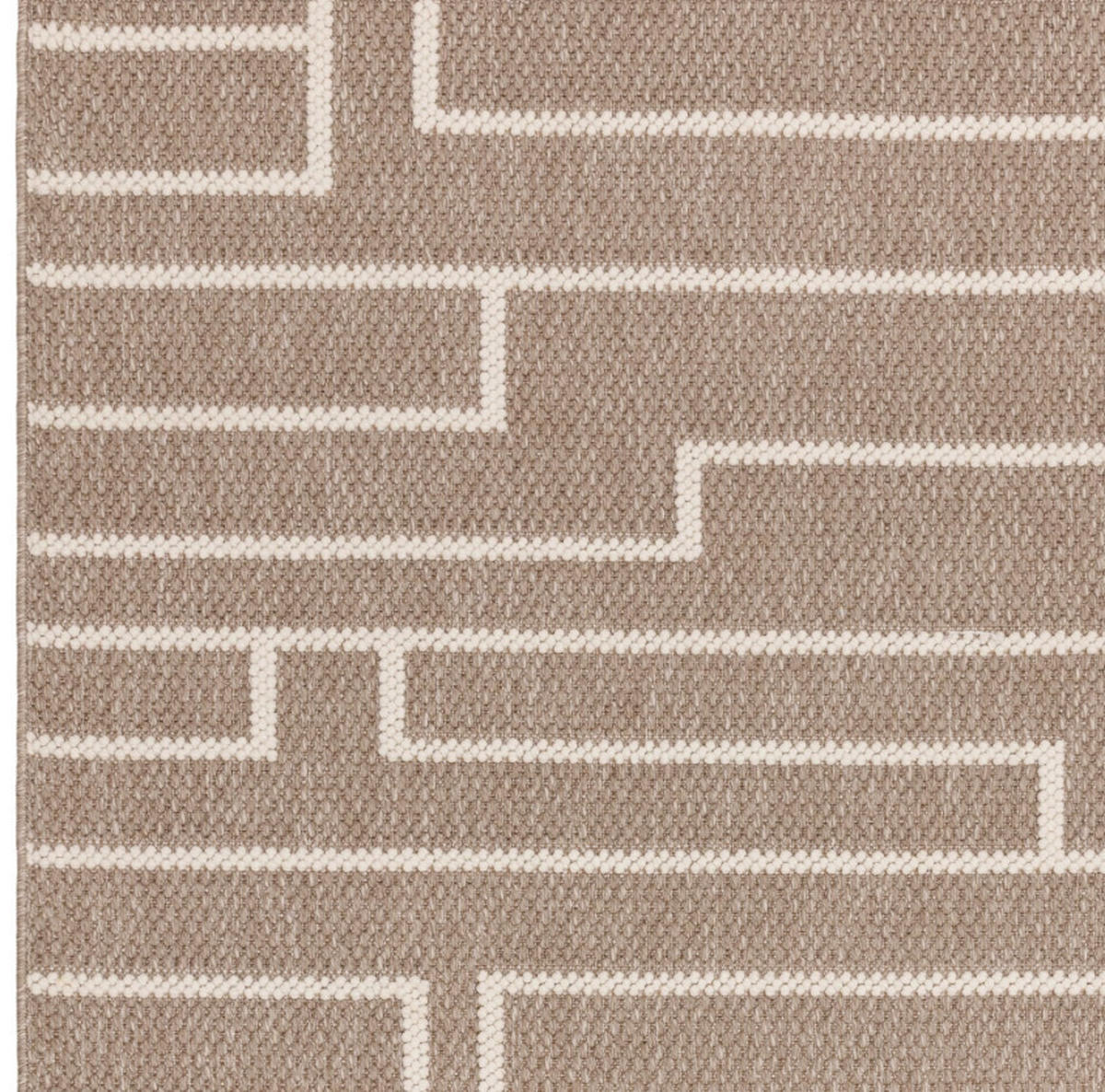 TEPPICH modern Wohn-/Schlafzimmer CANT Braun 160 x 230 cm - Braun, Textil (160/230cm) - Novatrend