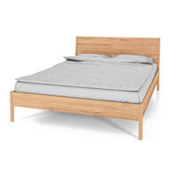 BETTGESTELL INA 180x220 Kernbuche - Creme, Holz (180/220cm) - byoak