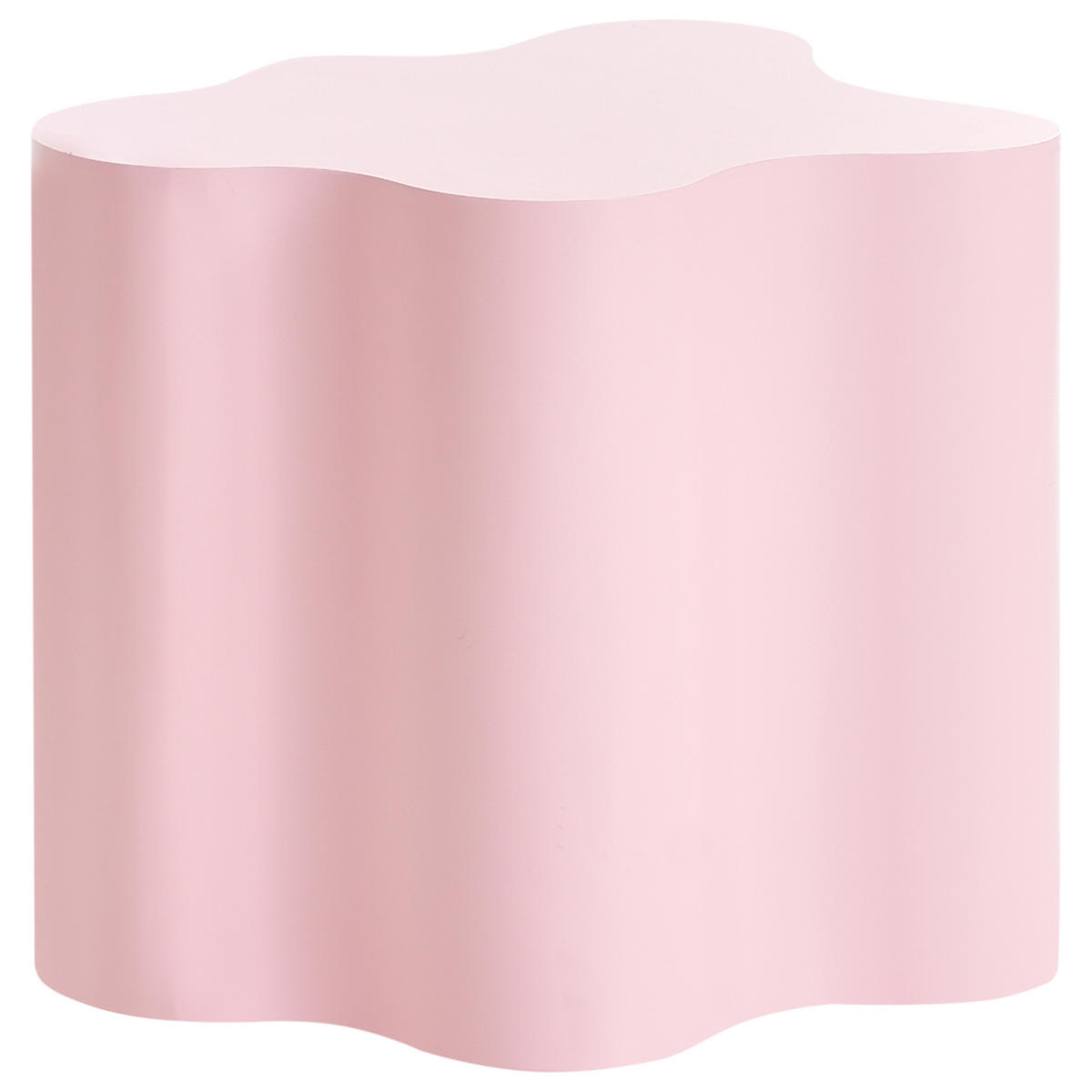 BEISTELLTISCH Rosa Sakami - Pink, Holzwerkstoff (45/40/45cm) - Beliani