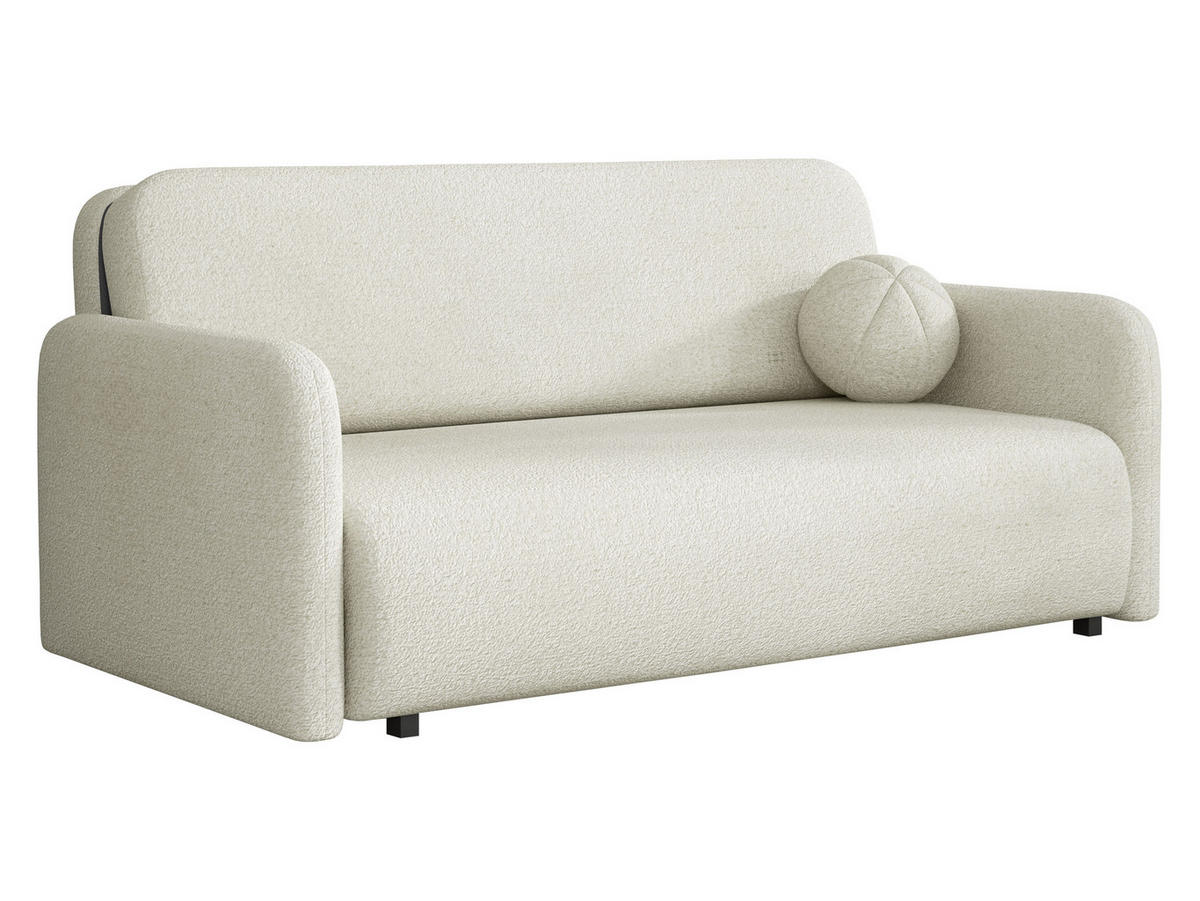 SCHLAFSOFA Viva Sun IV - Schwarz/Naturfarben, Holz/Textil (170/85/103cm) - MIRJAN24