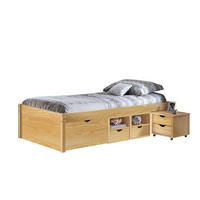 BETT Holz - Naturfarben, Holz - ebuy24