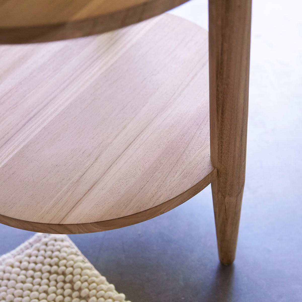 HOCHSCHRANK Poline Natur aus Teak - Naturfarben, Holz (50/170/50cm) - Tikamoon