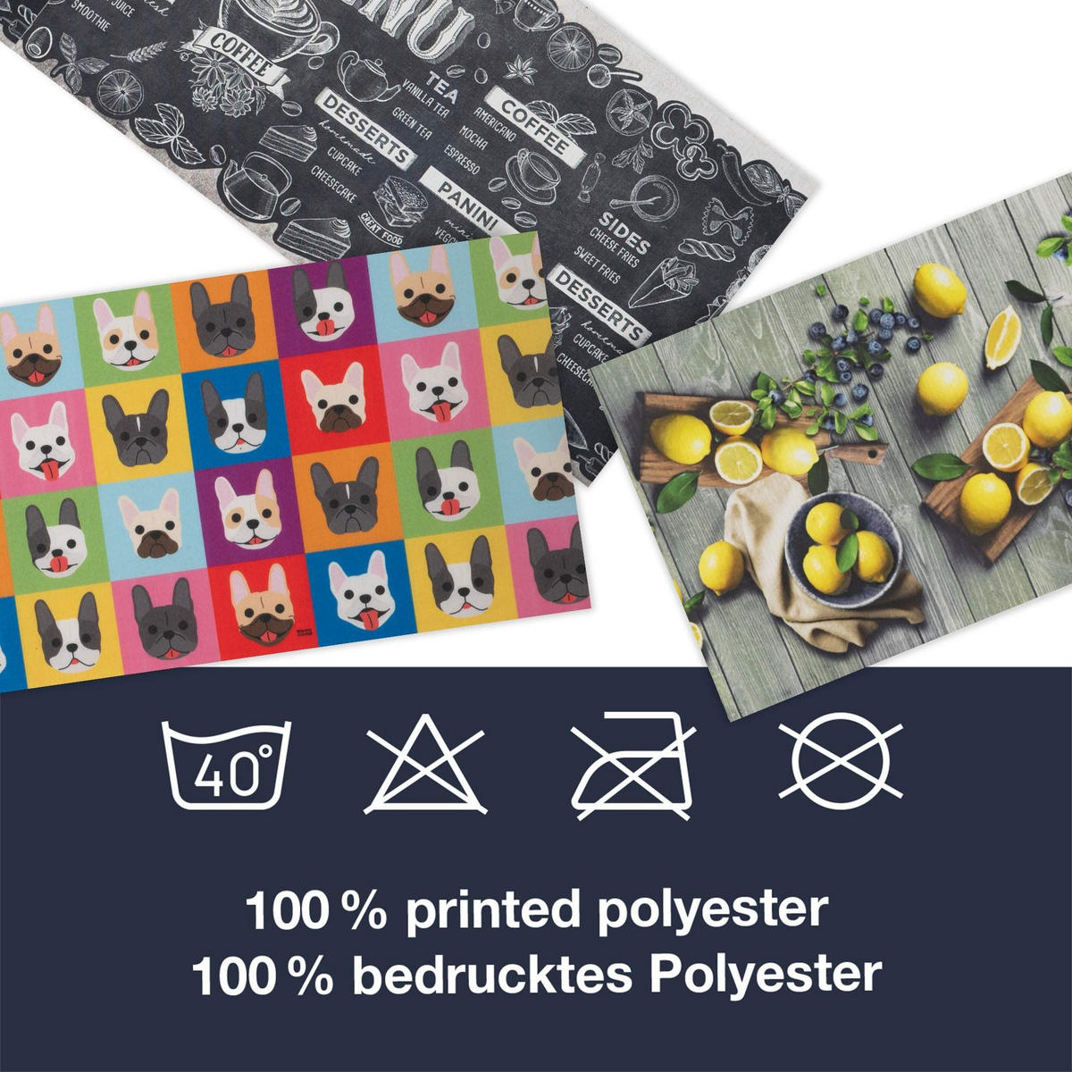KÜCHENLÄUFER BAUBAU - Multicolor, Textil (50/1000cm) - WohnDirect