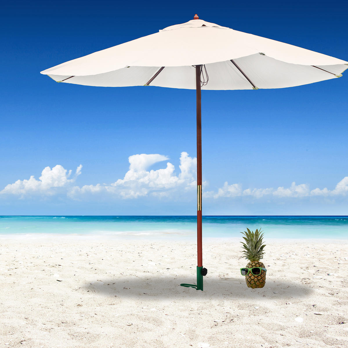 RASENDORN - Grün, Kunststoff/Metall (13/3cm) - Relaxdays