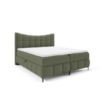 BOXBETT Charles In Aragon - Grün, Holzwerkstoff/Textil (180/200cm) - Fun Möbel