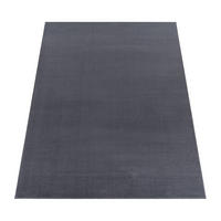 KURZFLORTEPPICH, einfarbig, Florhöhe 12 mm, Anthrazit, 120 x 160 cm - Anthrazit, Textil (120/160cm) - KADIMA DESIGN
