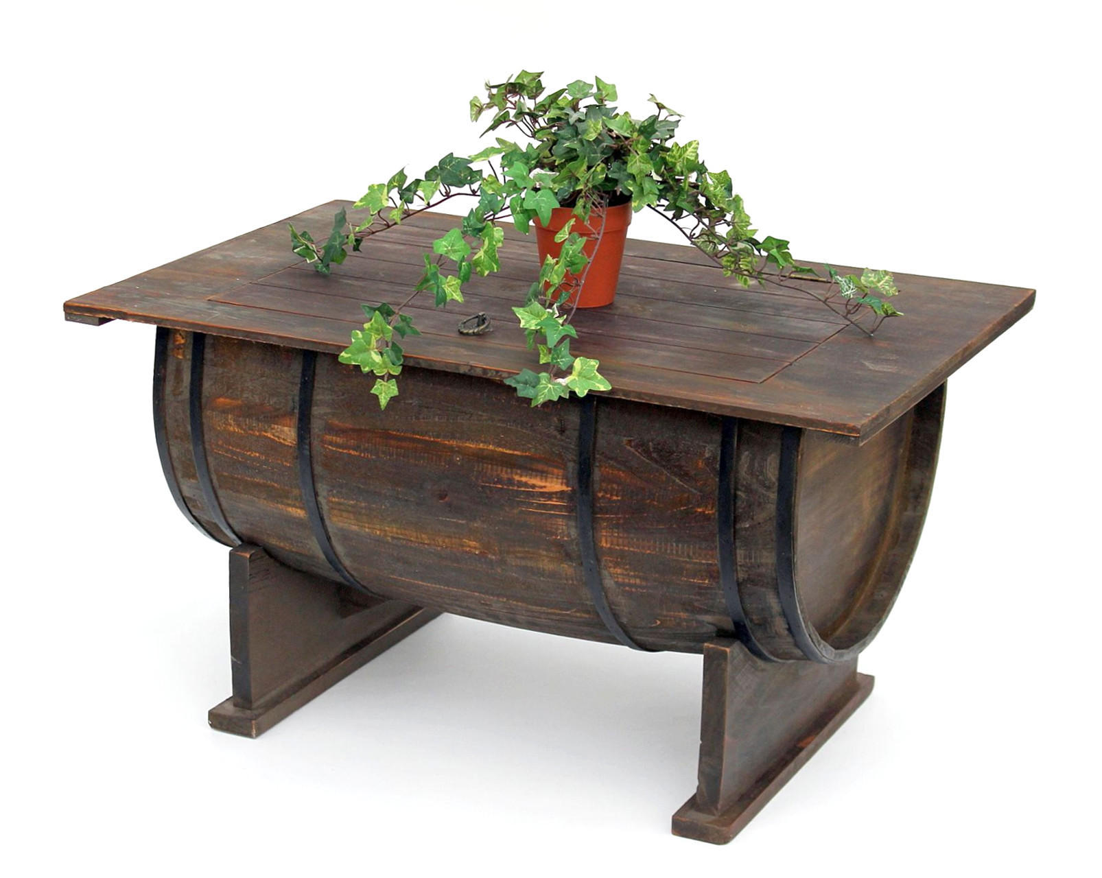 DanDiBo Couchtisch Braun 80x43x50 cm