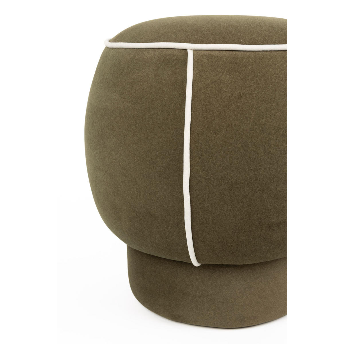 SITZHOCKER Marina Hocker Grün - Grün, Kunststoff (45/48/45cm) - Housecraft Living