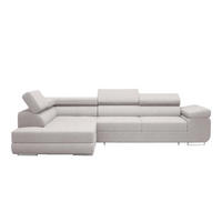 ECKSOFA Warton mit Schlaffunktion, Creme - Creme, Textil (275/202cm) - Fedve